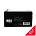 BBS Power VRLA AGM battery 6V 4.5Ah 